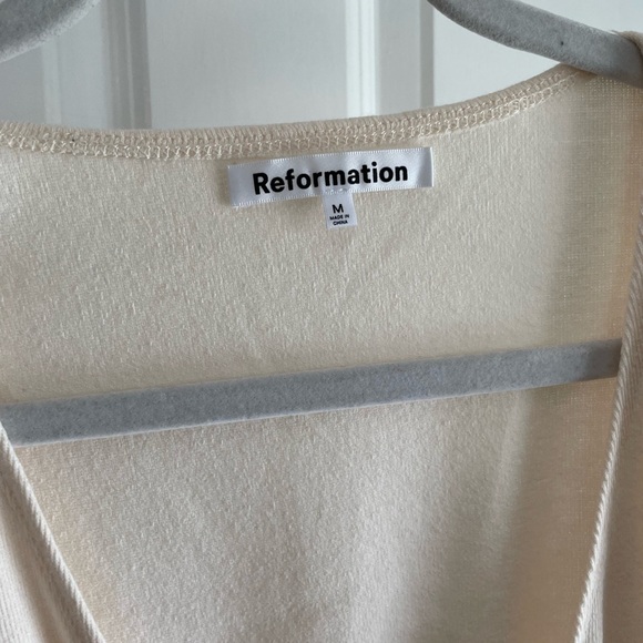 Reformation Karah Dress Cream M - Picture 10 of 11